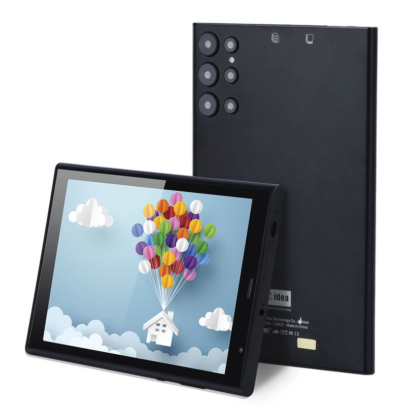 ایده C 8 اینچ Android Tablet PC 8GB RAM 512GB ROM Quad Core 800 * 1280 تبلت های HD با WIFI / سیم کارت CM822 (سیاه)