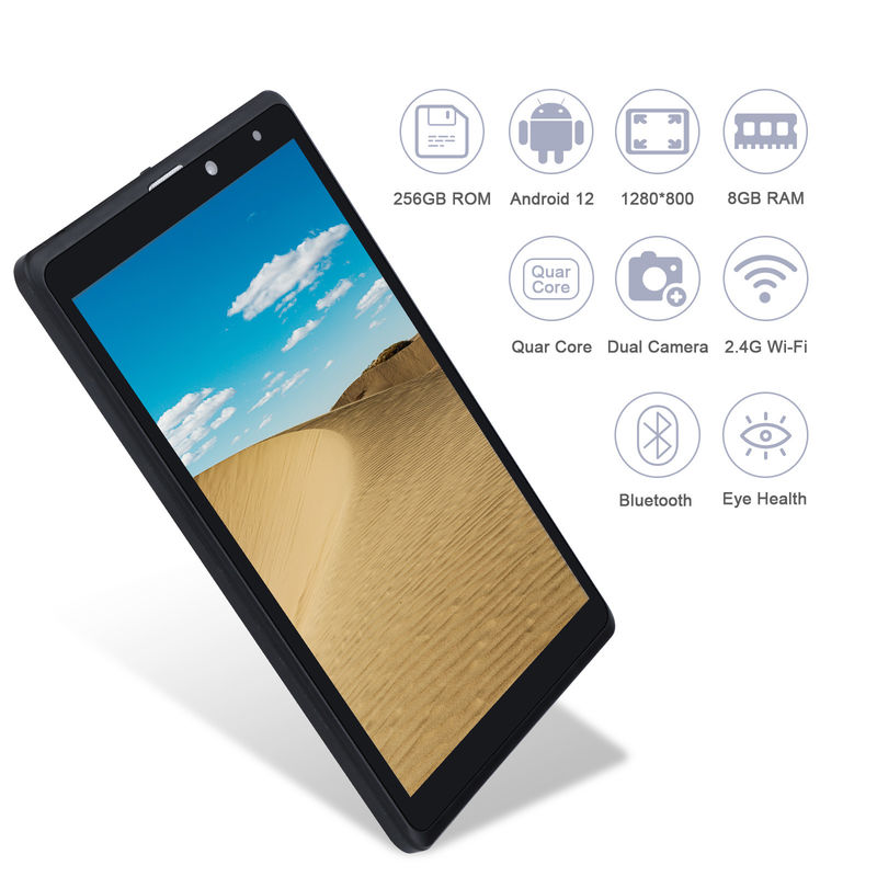 ایده C بزرگسالان سیاه اندروید 8 اینچ تبلت PC CM835 MTK تراشه 256GB ذخیره سازی بزرگ پشتیبانی GPS