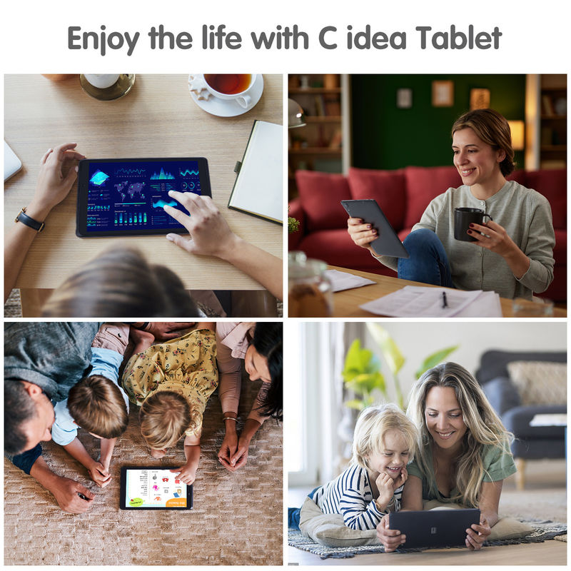 ایده C قابل حمل 8 اینچ تبلت اندروید 13 با صفحه نمایش آبی وای فای 32GB + 64GB گسترش HD IPS CM825