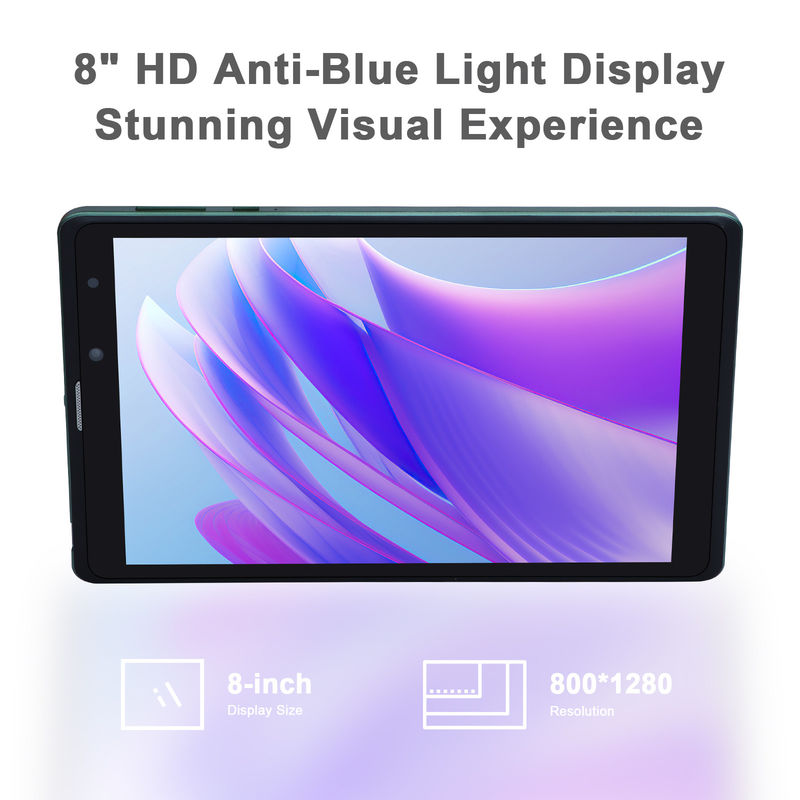 ایده C سیم پشتیبانی قرص سبز PC 8GB رم 256GB ROM 800x1280 IPS صفحه نمایش HD قرص با کیس CM835