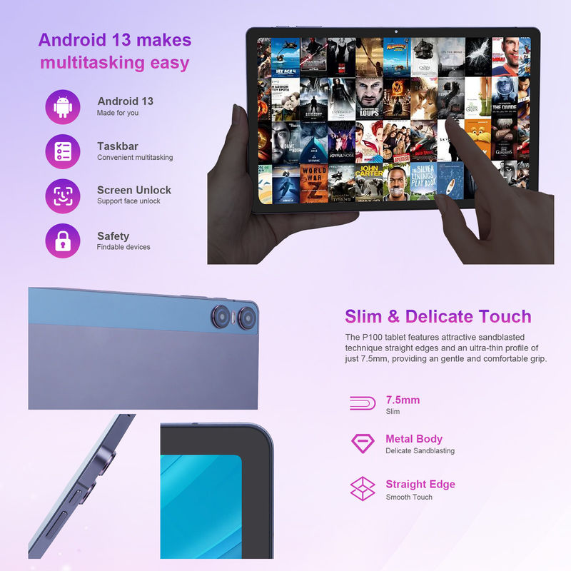 ایده C 10.95 اینچی اندروید 13 تبلت 12GB رم 128GB رم مدل CM100