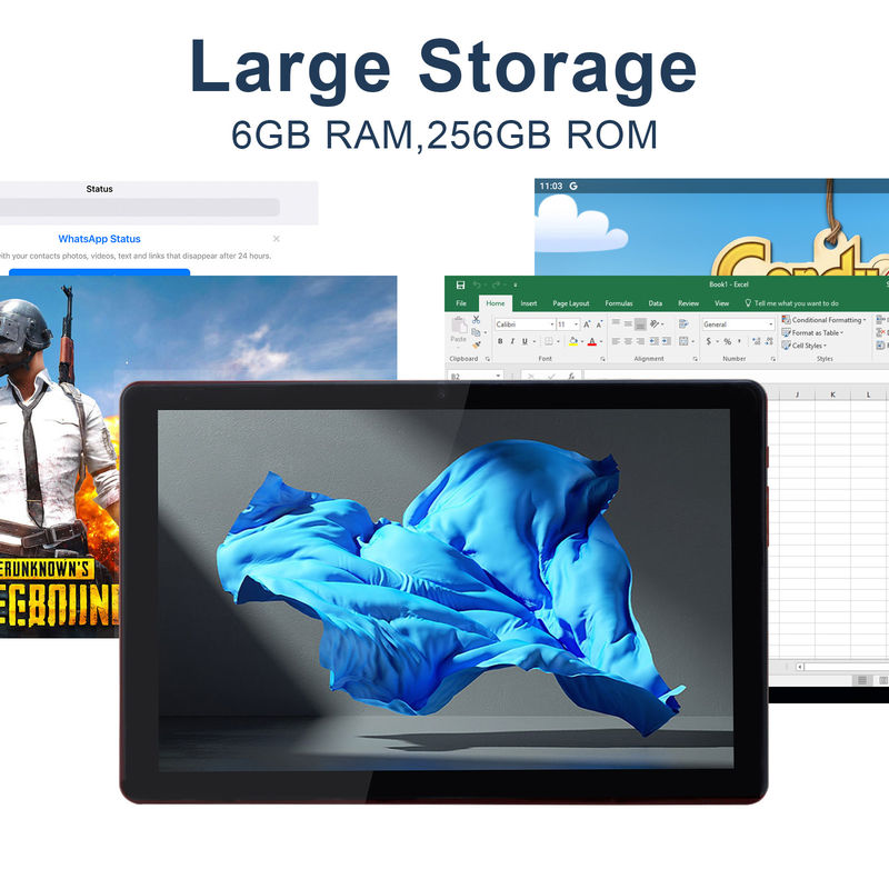 ایده C 10 اینچ اندروید 12 تبلت 8GB رم 256GB رم مدل CM8000PLUS صورتی