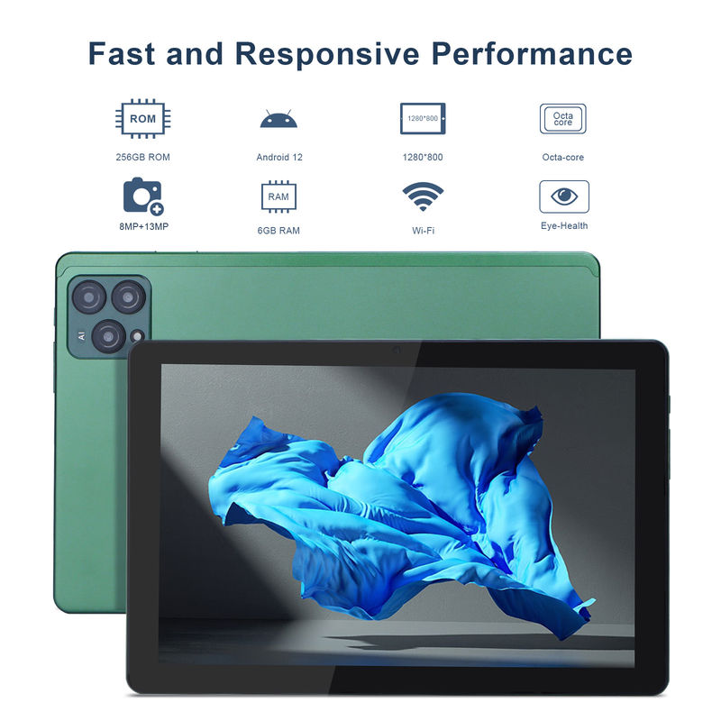 ایده C 10 اینچ اندروید 12 تبلت 8GB رم 256GB رم مدل CM8000PLUS سبز