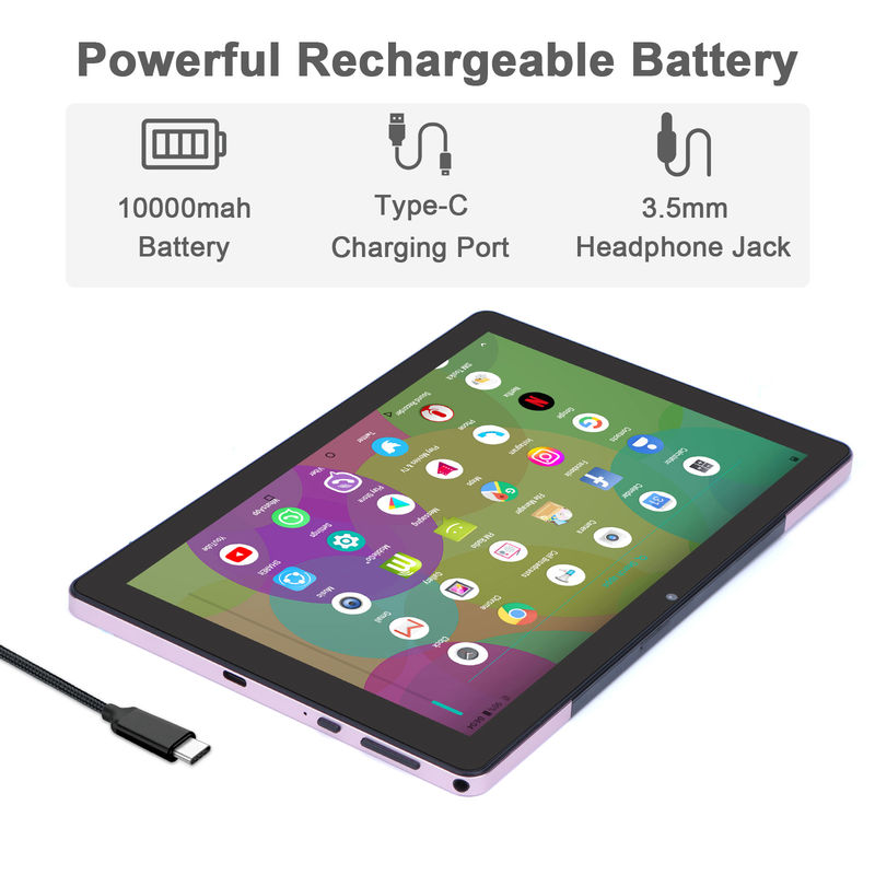 ایده C 9.7 اینچ اندروید 12 تبلت 8GB رم 512GB رم مدل CM7800 صورتی