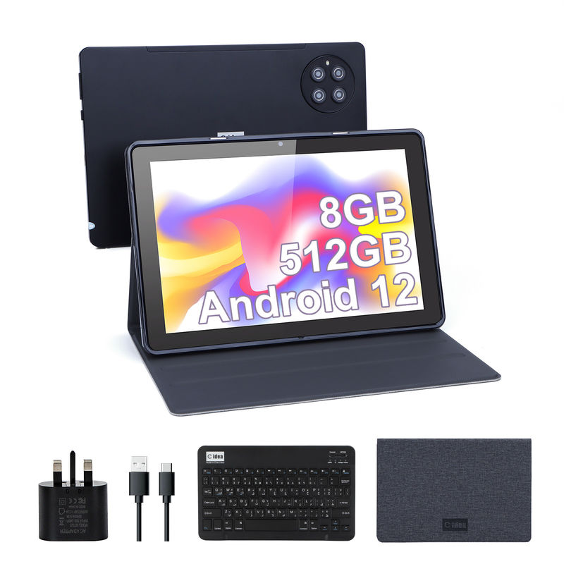 ایده C 9.7 اینچ اندروید 12 تبلت 8GB رم 512GB رم مدل CM7800 سیاه