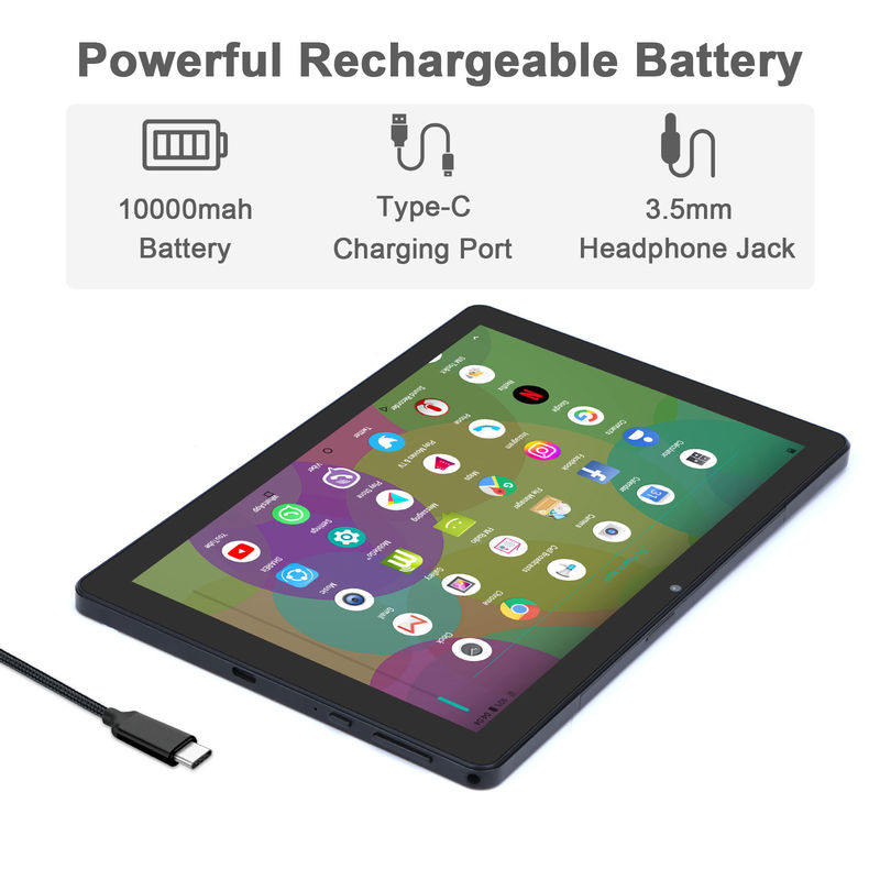 ایده C 9.7 اینچ اندروید 12 تبلت 8GB رم 512GB رم مدل CM7800 سیاه