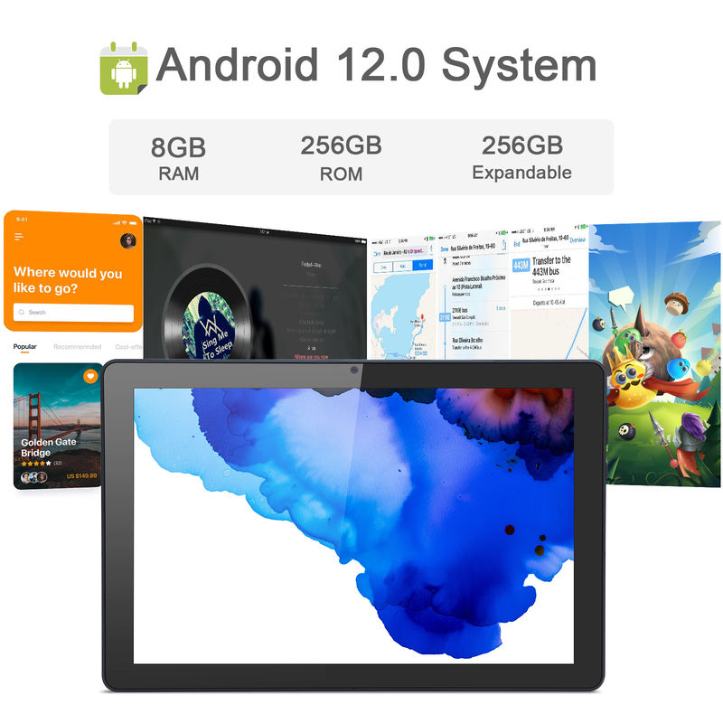 ایده C 9.7 اینچ اندروید 12 تبلت 8GB رم 512GB رم مدل CM7800 سیاه