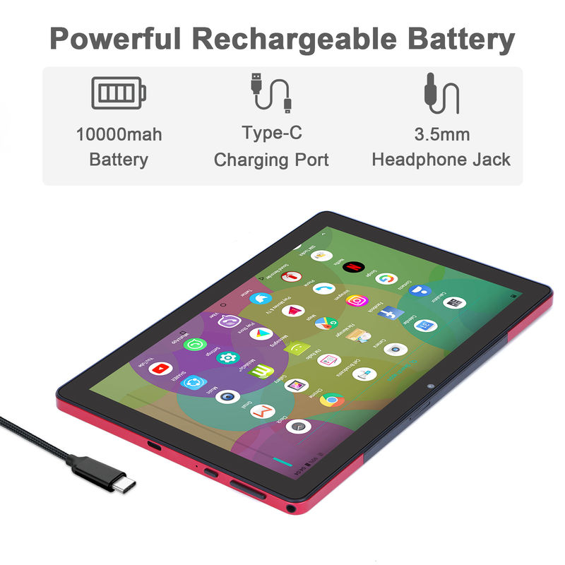 ایده C 9.7 اینچ اندروید 12 تبلت 8GB رم 512GB رم مدل CM7800 قرمز