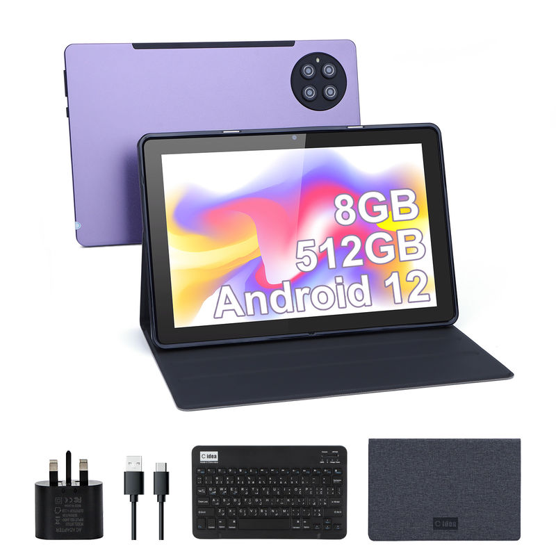 ایده C 9.7 اینچ اندروید 12 تبلت 8GB رم 512GB رم مدل CM7800 بنفش