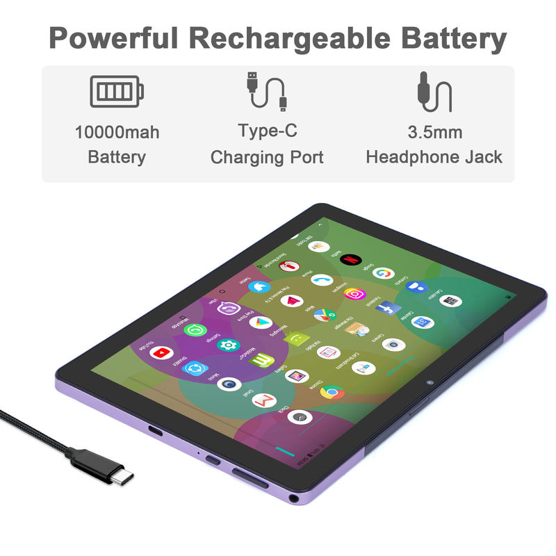 ایده C 9.7 اینچ اندروید 12 تبلت 8GB رم 512GB رم مدل CM7800 بنفش
