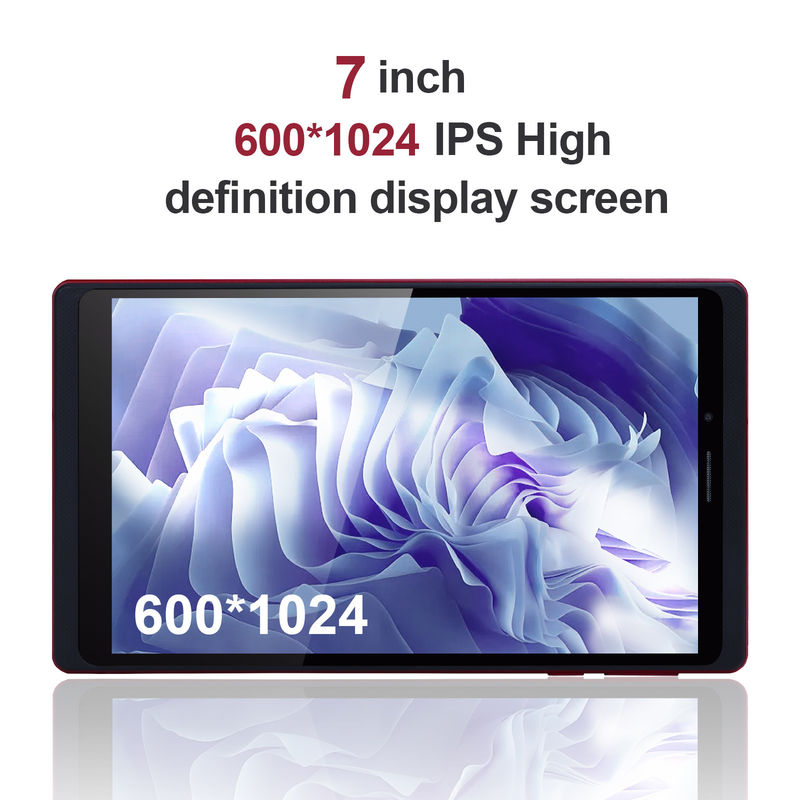 C Idea 7 Inch Tablet 6GB RAM 128GB ROM با سیم کارت Android Tablet PC برای دانش آموزان CM525 قرمز