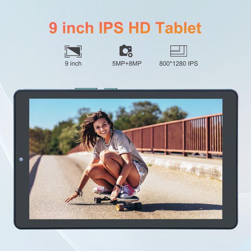 ایده C 9 اینچ اندروید 12 تبلت 8GB رم 512GB ROM 5MP + 8MP دو دوربین WIFI تبلت با سیم کارت CM915 (سبز)