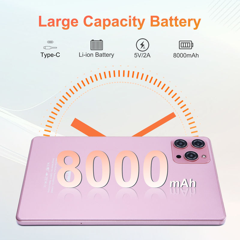 ایده C 9 اینچ اندروید 12 تبلت 8GB رم 512GB ROM 5MP + 8MP دو دوربین WIFI تبلت با سیم کارت CM915 (رنجی)