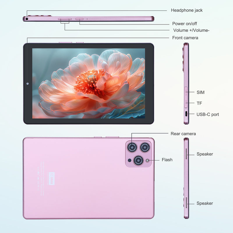 ایده C 9 اینچ اندروید 12 تبلت 8GB رم 512GB ROM 5MP + 8MP دو دوربین WIFI تبلت با سیم کارت CM915 (رنجی)