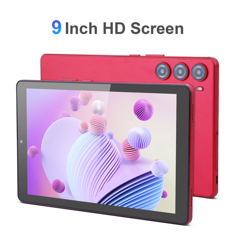 ایده C 9 اینچ تبلت PC WIFI 2.4G/5G 800x1280 IPS Screen Android Tablet پشتیبانی تماس تلفنی با دوربین دوگانه ((قرمز))
