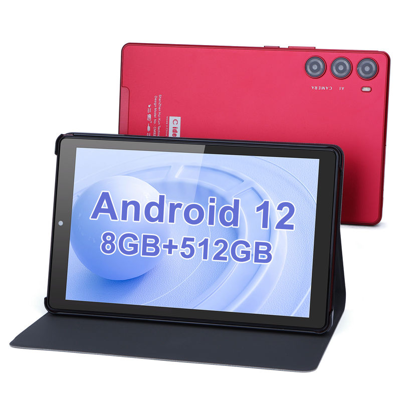 ایده C 9 اینچ تبلت PC WIFI 2.4G/5G 800x1280 IPS Screen Android Tablet پشتیبانی تماس تلفنی با دوربین دوگانه ((قرمز))