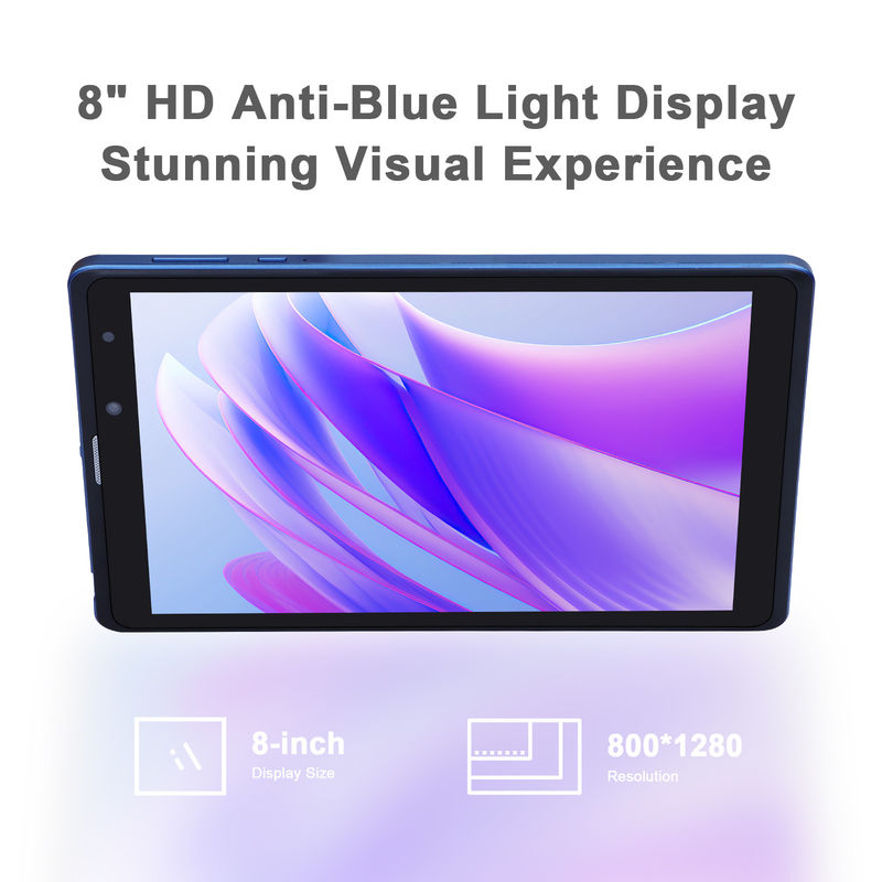 C idea 8 اینچ Android Tablet Pc تولید کننده با اندروید 12 Quad Core 8GB+512GB ذخیره سازی IPS HD Display CM835 ((سبز)
