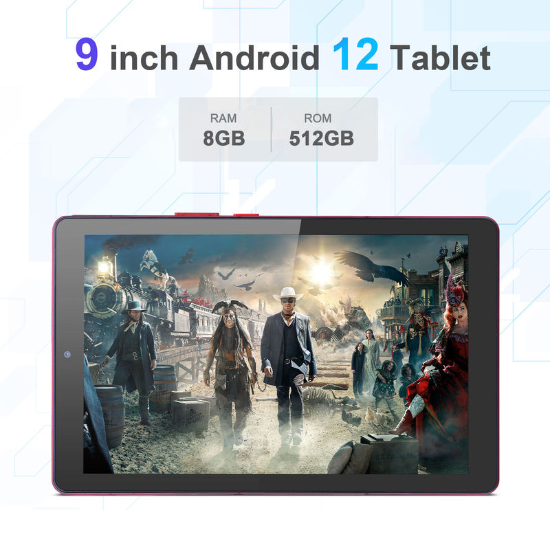 ایده C 9 اینچ تبلت PC WIFI 2.4G/5G 800x1280 IPS Screen Android Tablet پشتیبانی تماس تلفنی با دوربین دوگانه ((قرمز))