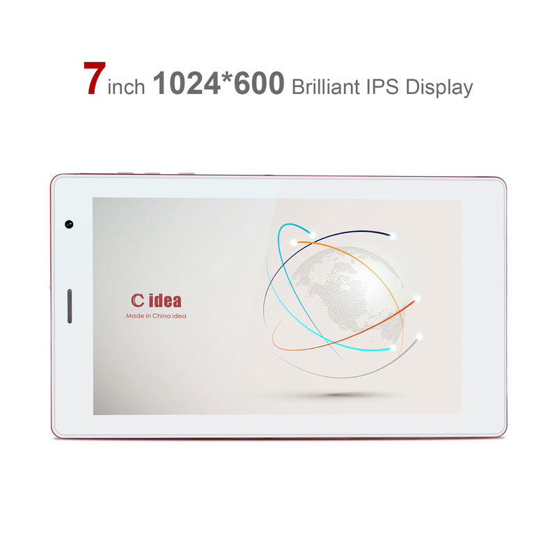 ایده C قابل حمل و آسان استفاده 7 اینچ صفحه نمایش لمسی تبلت با صفحه نمایش با وضوح بالا CM520 (قرمز)