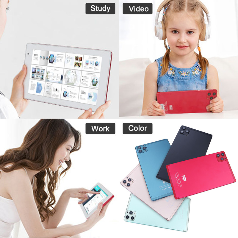 ایده C 7 اینچ تبلت های هوشمند اندرویدی 8+512 گیگابایت Quad Core WiFi Tablet HD Touch Screen CM513 ((Gold)