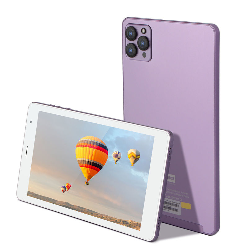 ایده C 6 GB رم 8 اینچ Android تبلت PC 512 GB Android 12 تبلت 1.3GHz IPS HD Display پردازنده چهار هسته ای CM813 بنفش