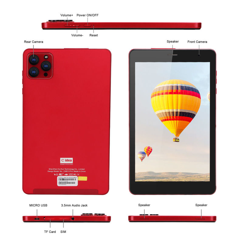 ایده C 6 GB رم 8 اینچ Android تبلت PC 512 GB Android 12 تبلت 1.3GHz IPS HD Display پردازنده چهار هسته ای CM813 بنفش