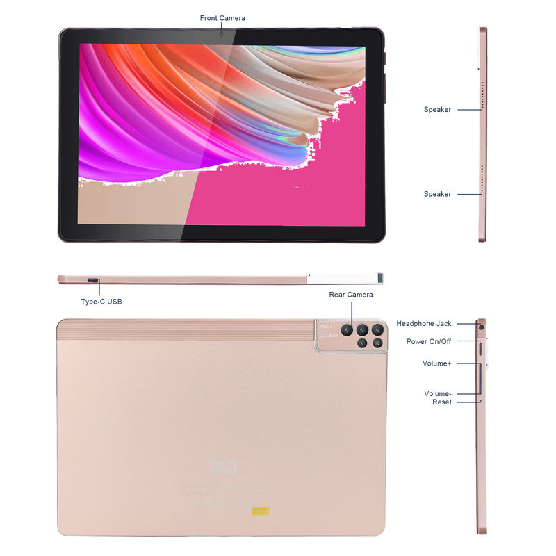 C Idea 10 اینچ تبلت PC اندروید 12 تبلت 6GB رم 256GB ROM 6000mAh باتری IPS HD صفحه لمسی CM7000PLUS