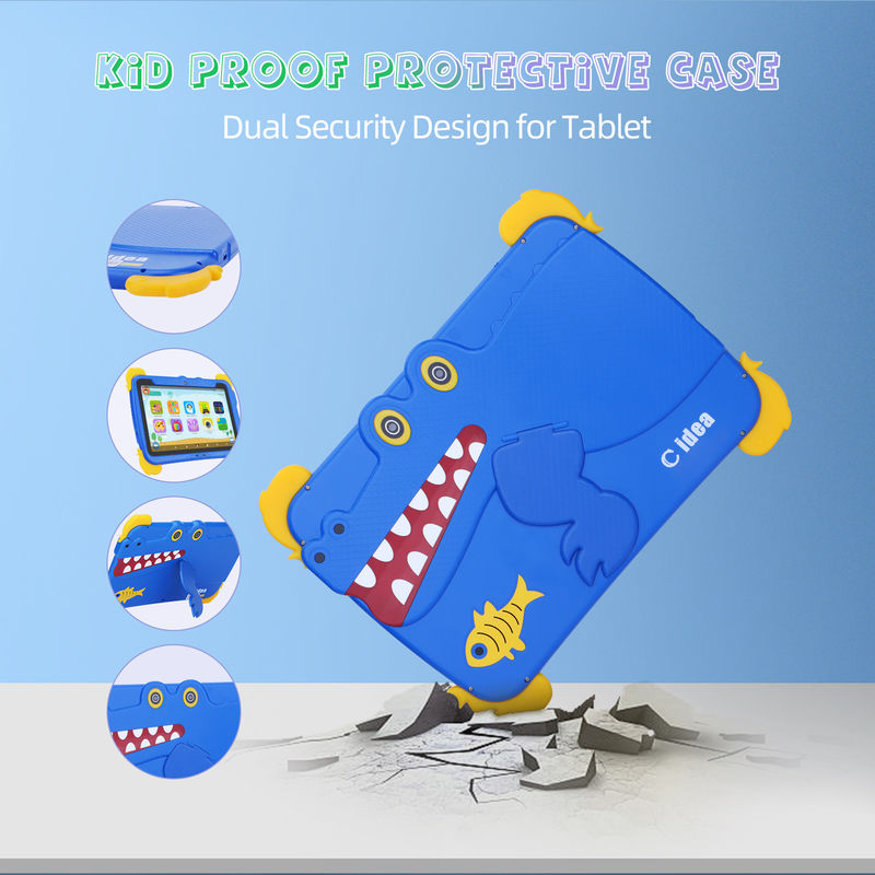 C idea Kids Tab 10.1inch اندروید 12 تبلت برای کودک 4GB رم 64GB رم حفاظت از چشم صفحه لمسی P1150