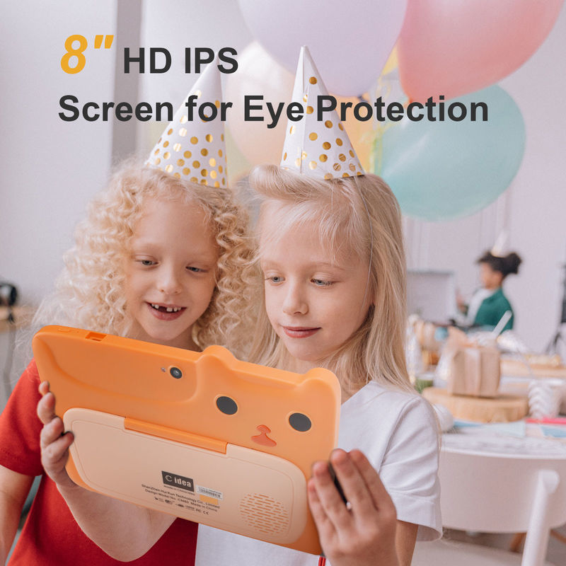 ایده C 7 اینچ تبلت کید اسپاد با رم 4 گیگابایت + رم 64 گیگابایت HD IPS حفاظت از چشم برای کودک CM80 نارنجی