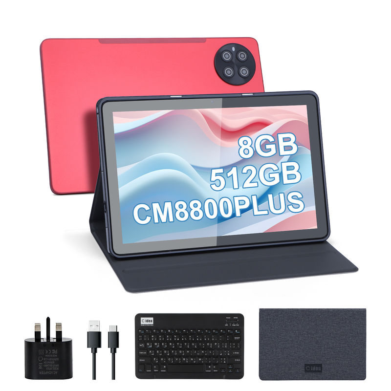 C Idea 10.1 اینچ IPS Screen Smart Tablet PC برای دانش آموزان با صفحه کلید CM8800plus