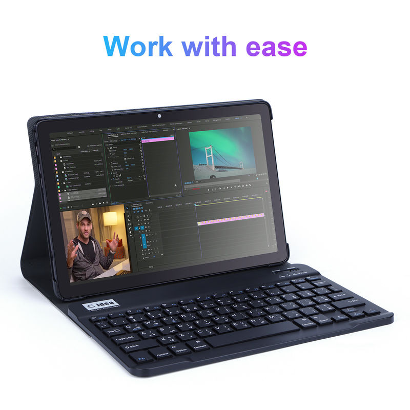 ایده C پشتیبانی سیم کارت 8GB رم 512GB 10 اینچ تبلت PC با صفحه کلید برای دانش آموزان CM8500