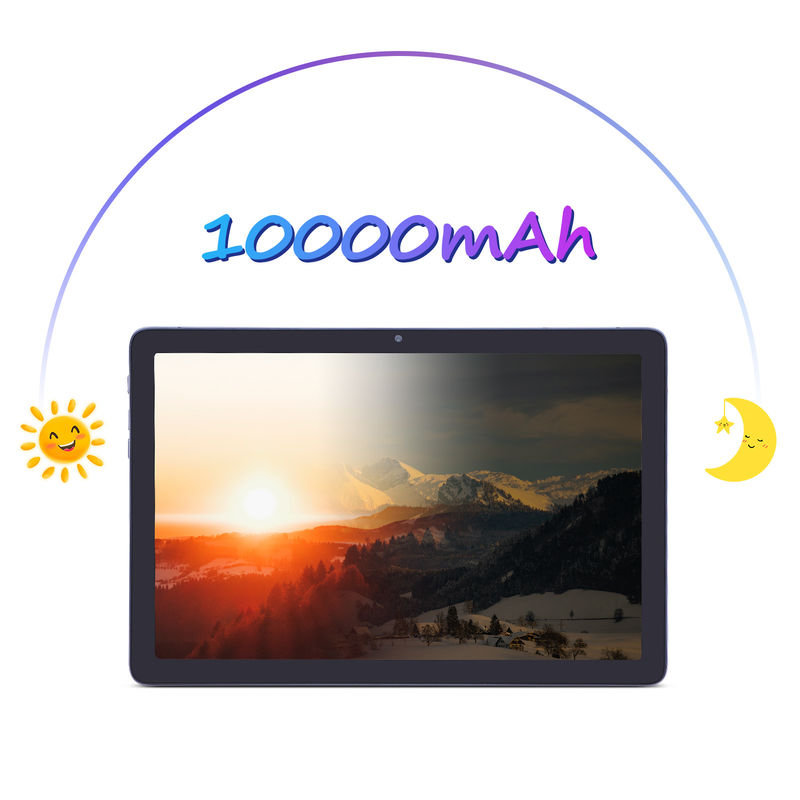ایده C تبلت اندرویدی 10.1 اینچی دو دوربین 8GB رم 512GB WIFI تبلت 5G با ماوس صفحه کلید پشتیبانی سیم کارت برای مدرسه