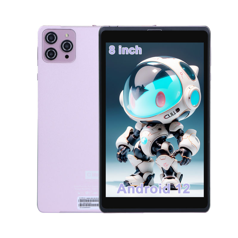 C Idea 8 اینچ اندروید 12 تبلت 8000mAh باتری 5MP + 8MP دوربین 8GB رم 512GB ROM برای آموزش یادگیری CM818 صورتی