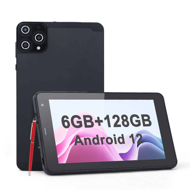 C Idea تبلت های اندرویدی 6+128GB Quad Core 7 Inch Tablet PC برای دانش آموزان CM515 ((سیاه)