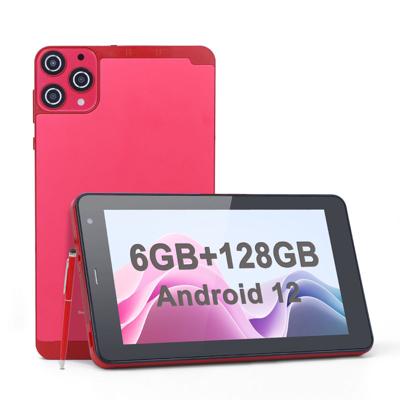 C Idea 7 اینچ تبلت های کوچک Quad Core WiFi 5G Android Tablet PC For Education CM515 ((قرمز))