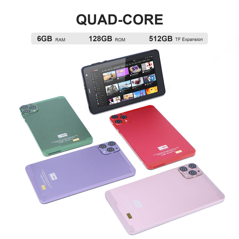 C Idea وای فای تبلت 7 اینچ اندروید تبلت های هوشمند 512GB صفحه لمسی HD برای استودنت CM515
