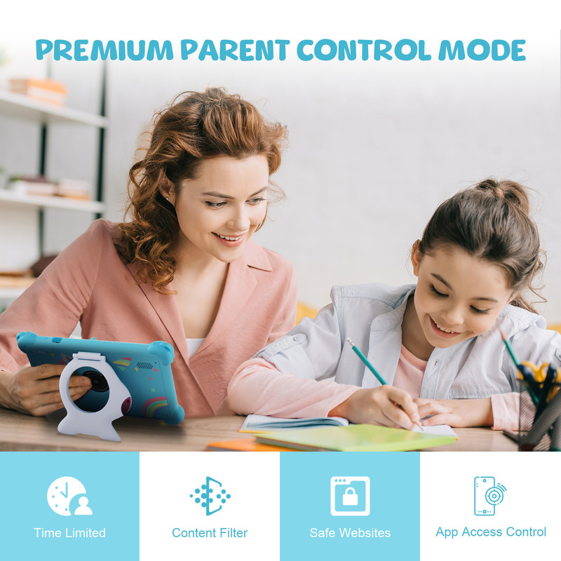 C Idea اندروید 12 Smart Kidspad 7 Inch Kids Tablet سنین 3-7 با دوربین دوگانه CM88