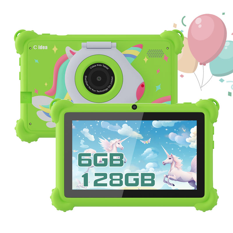 C idea Kids Tablet 2024 تفریح آموزشی با صفحه نمایش HD و محافظ محافظ Tablet CM88