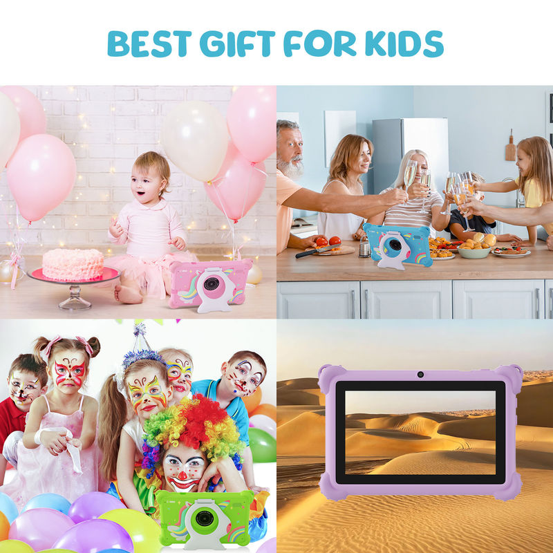 C idea 2024 Kids Learning Tablet Bright Display کیس محافظ و اندروید 12 عملکرد CM88