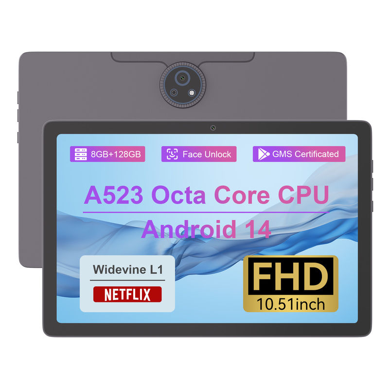 C Idea اندروید 14 FHD صفحه نمایش تبلت 8+128GB 11 اینچ تبلت PC برای بزرگسالان نوجوان P1300
