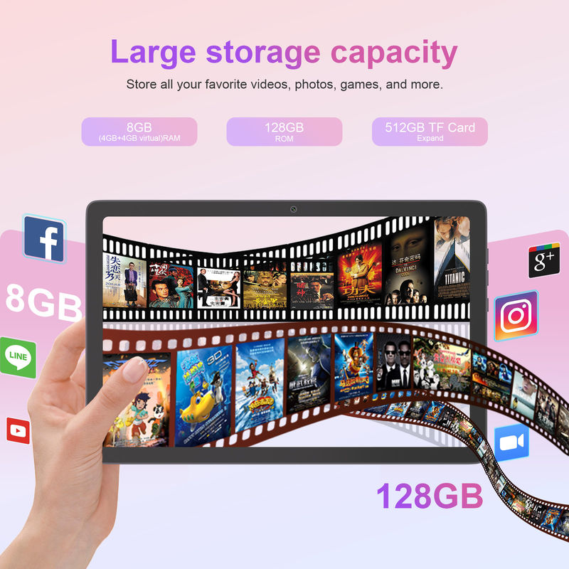 C Idea اندروید 14 FHD صفحه نمایش تبلت 8+128GB 11 اینچ تبلت PC برای بزرگسالان نوجوان P1300
