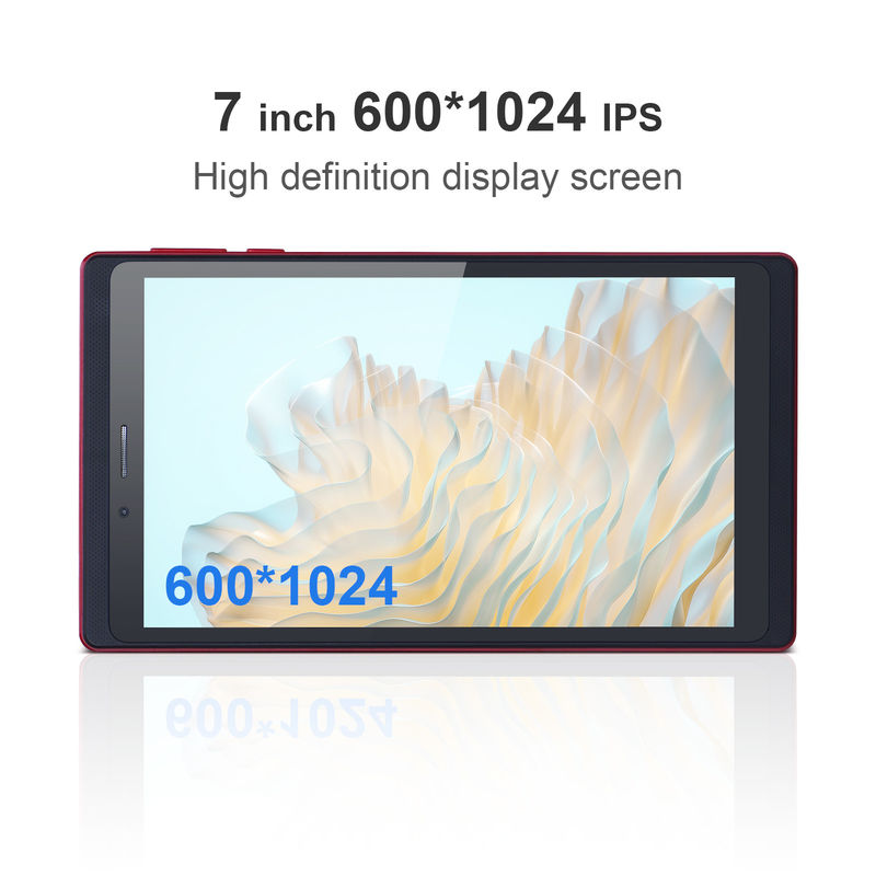 C Idea 7 Inch Tablet 512GB با سیم کارت Android Tablet PC برای دانش آموزان یادگیری CM525 قرمز