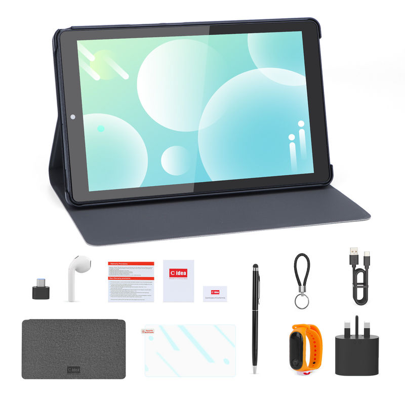 C Idea Android Tablet 800x1280 IPS Screen Smart Tablet PC با سیم برای آموزش CM935 سیاه