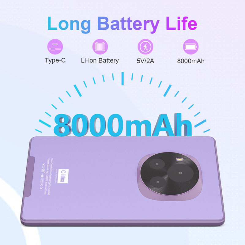 سی ایده 9 اینچ تبلت 5MP + 8MP تبلت آموزشی برای دانش آموزان CM935 بنفش