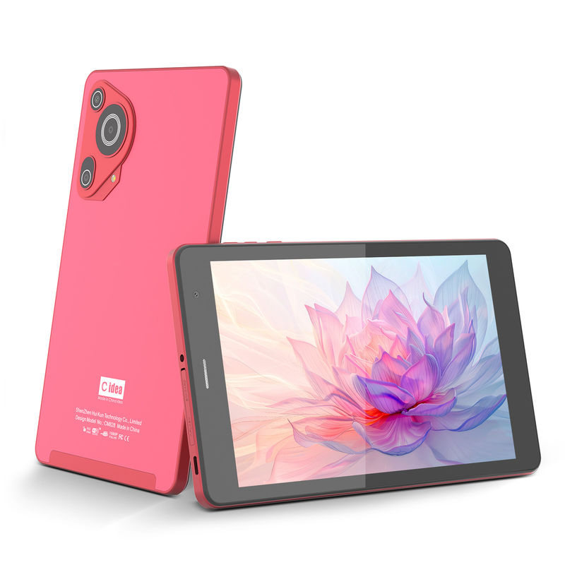 C Idea 5g Android Tablet 8+512gb 8 Inch Tablet برای دانش آموزان با سیم کارت و وای فای Cm828 قرمز