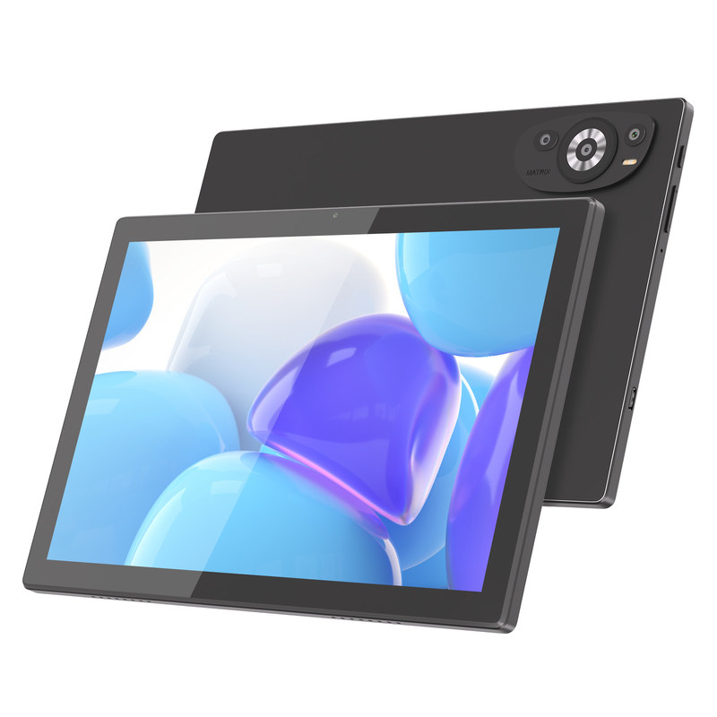 C Idea 10.1 اینچ وای فای آموزش و پرورش تبلت اندروید با سیم پشتیبانی صفحه کلید M8200 پلاس سیاه