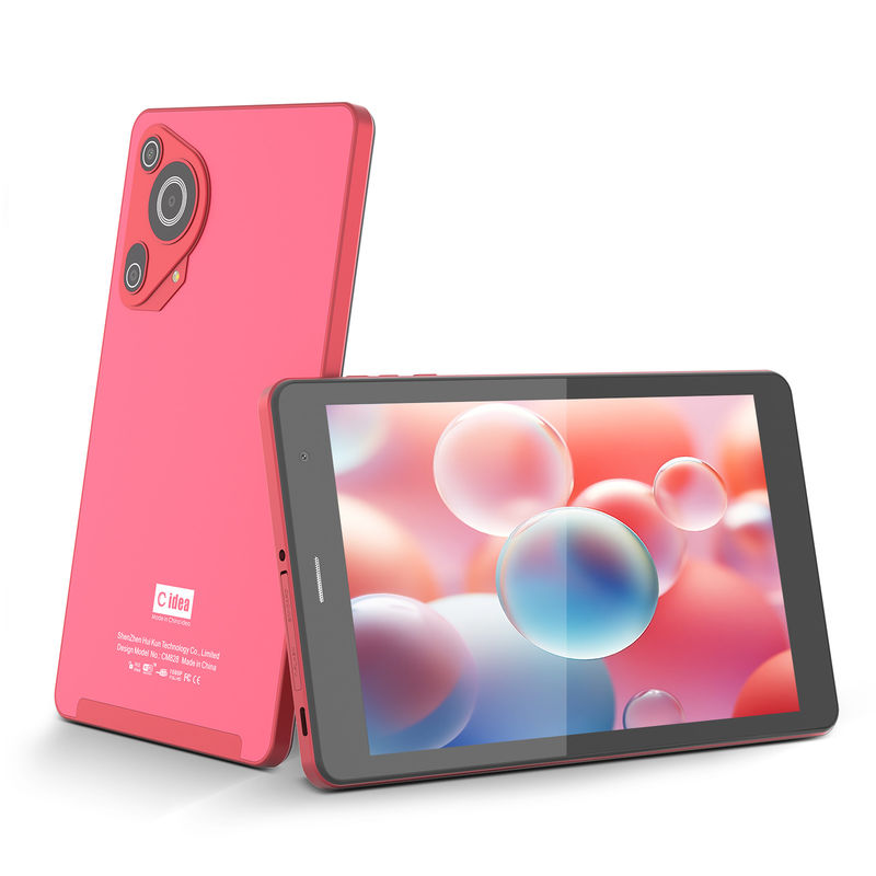 C Idea Factory 8 اینچ 800*1280hd IPS صفحه لمسی 8+512gb 8000mah دوربین دوگانه اندروید تبلت PC با سیم کارت برای دانش آموزان CM828 قرمز