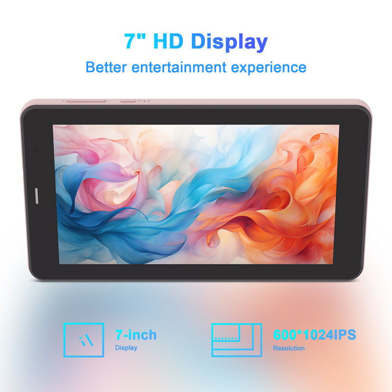 C Idea 7 اینچ اندروید تب، 8+512GB، Quad Core، تبلت آموزشی مناسب برای دانش آموزان  CM518pro صورتی