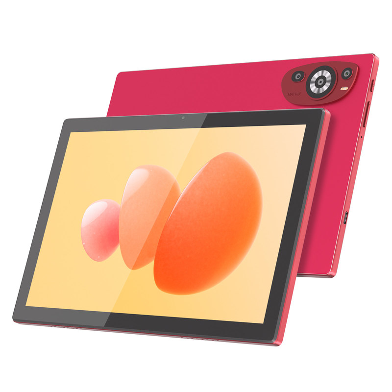 C Idea 10.1 اینچ اندروید 14 Smart Tablet PC با پشتیبانی دو سیم کارت CM8200Plus قرمز