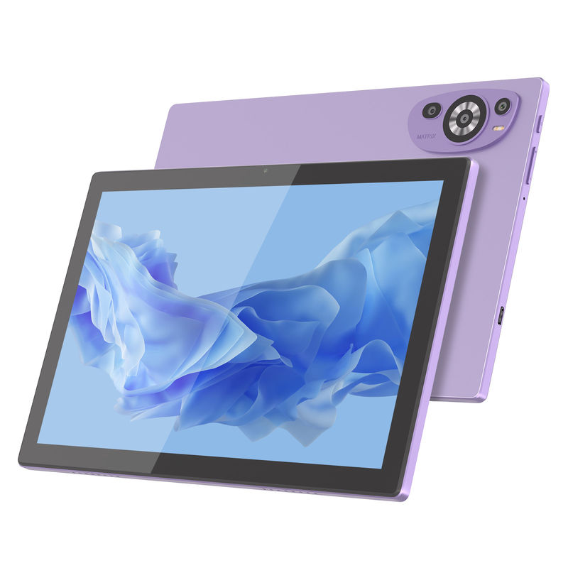 C Idea 10 اینچ 512GB Android 14 تبلت آموزشی برای دانش آموزان با سیم کارت CM8200Plus بنفش